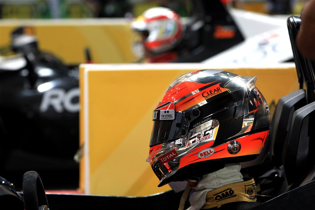 Fra den individuele finale - Romain Grosjean og Tom Kristensen
(Foto: Race Of Champions)